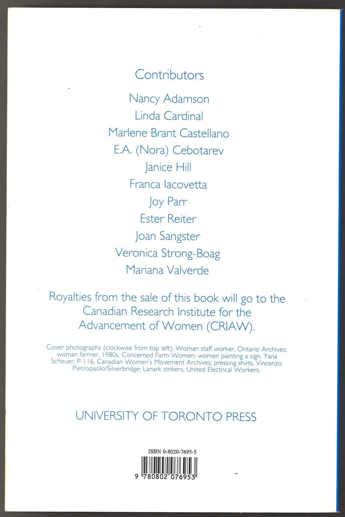 A Diversity of Women: Ontario, 1945 - 1980 - The Bookstore