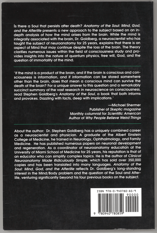 Anatomy of the Soul: Mind, God, and the Afterlife - The Bookstore