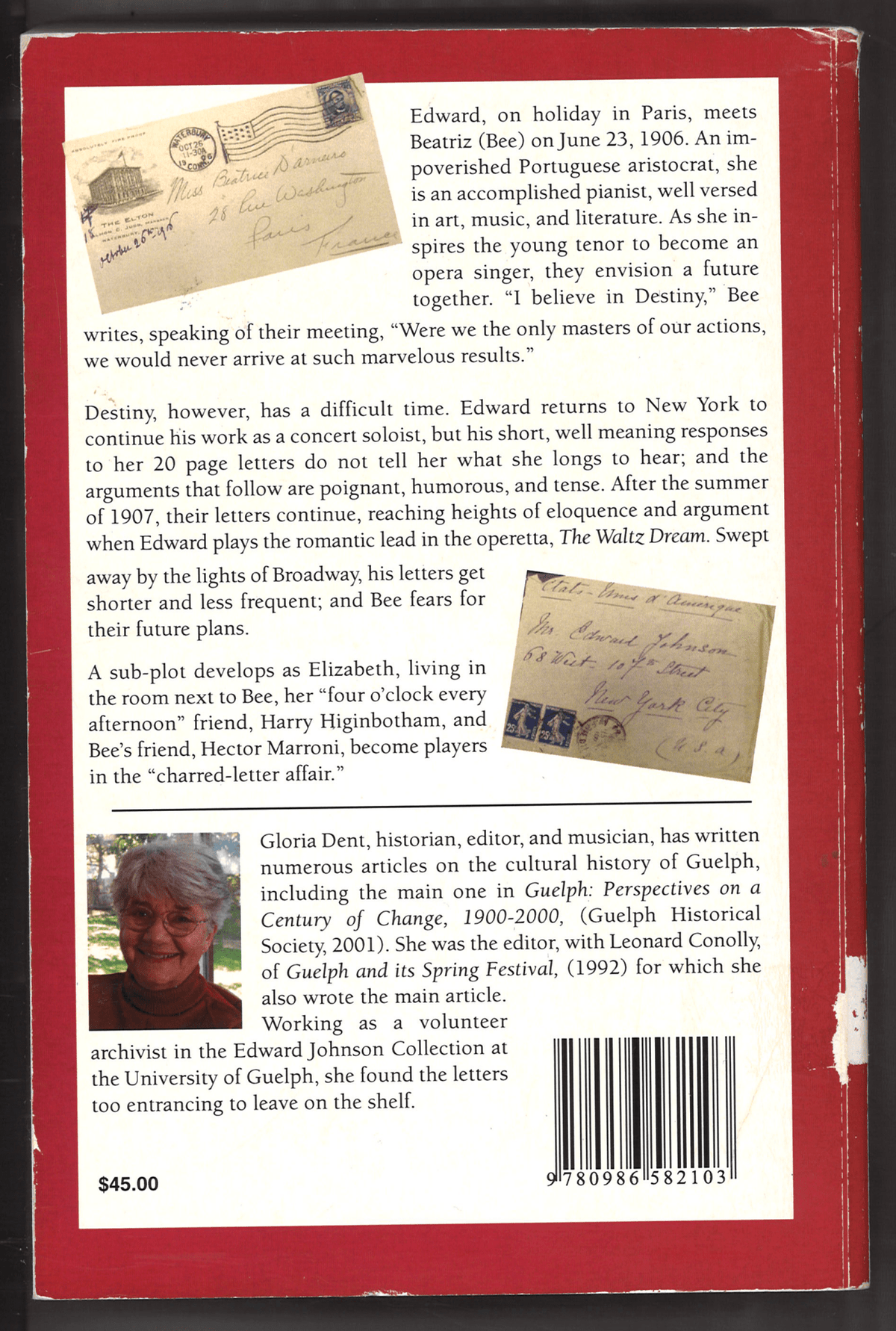 At My Sweet Recall: The Letters of Edward Johnson and Beatriz d'Arneiro (1906 - 1908) Signed - The Bookstore
