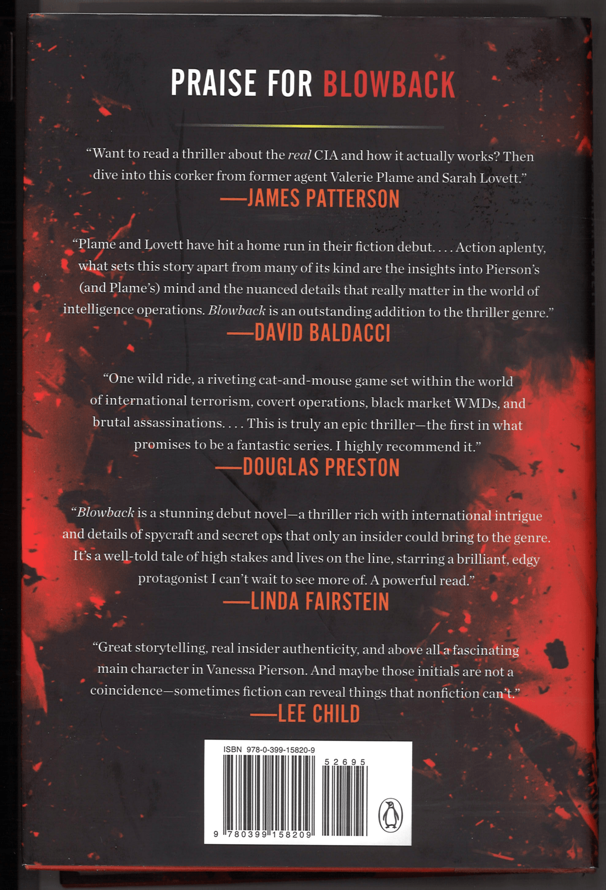 Blowback (A Vanessa Pierson Novel) - The Bookstore