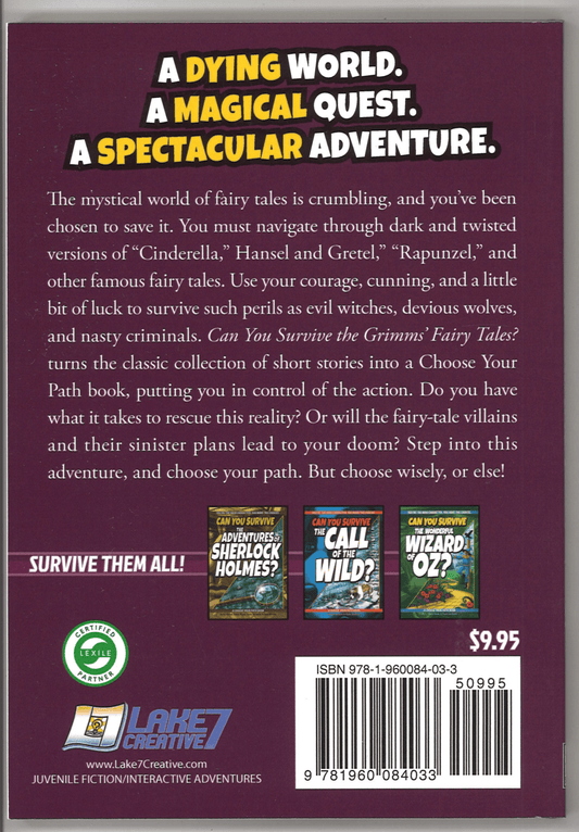 Can You Survive the Grimms' Fairy Tales?: A Choose Your Path Book - The Bookstore