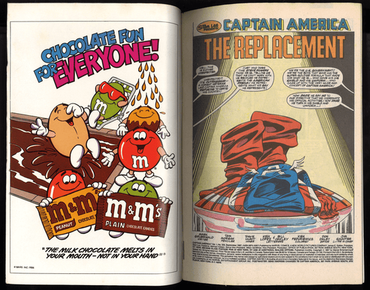 Captain America 333 – Newsstand Edition, September 1987 - The Bookstore