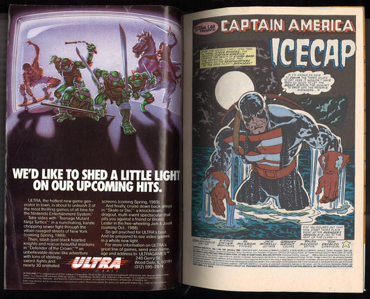 Captain America no. 349 (1989) - The Bookstore