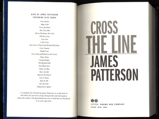 Cross the Line (Alex Cross, 22) - The Bookstore
