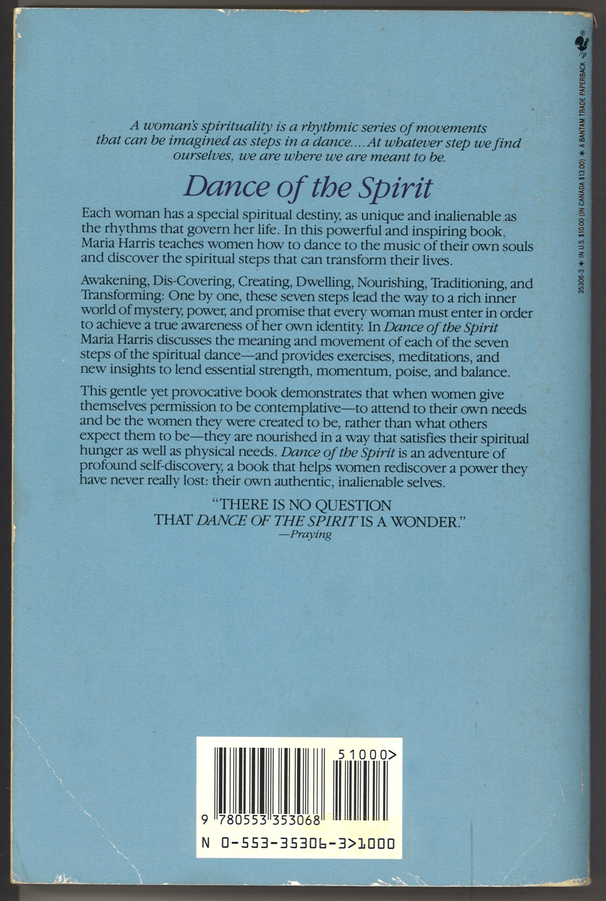 Dance of the Spirit: The Seven Stages of Women's Spirituality - The Bookstore