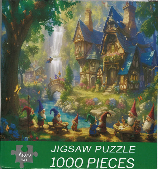 Gnomes Fantasy – 1000-Piece Jigsaw Puzzle Zimo Puzzles