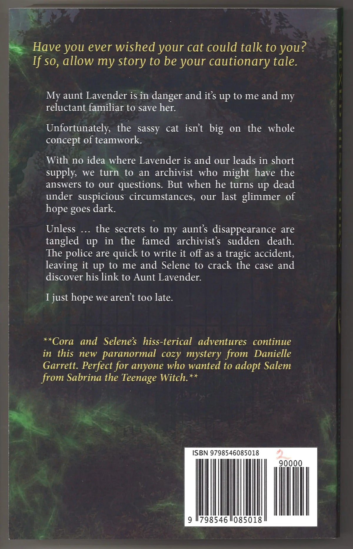 Hexed Hiss-Tory (A Nine Lives Magic Mystery, Book 2)