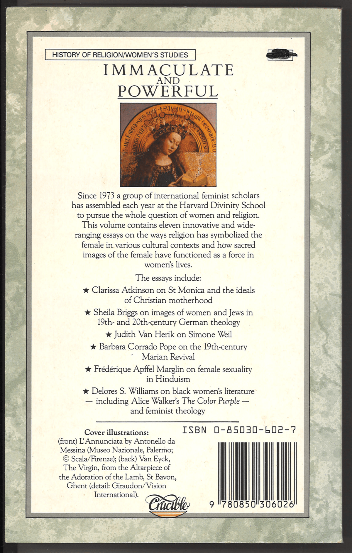 Immaculate and Powerful: The Female in Sacred Image and Social Reality - The Bookstore