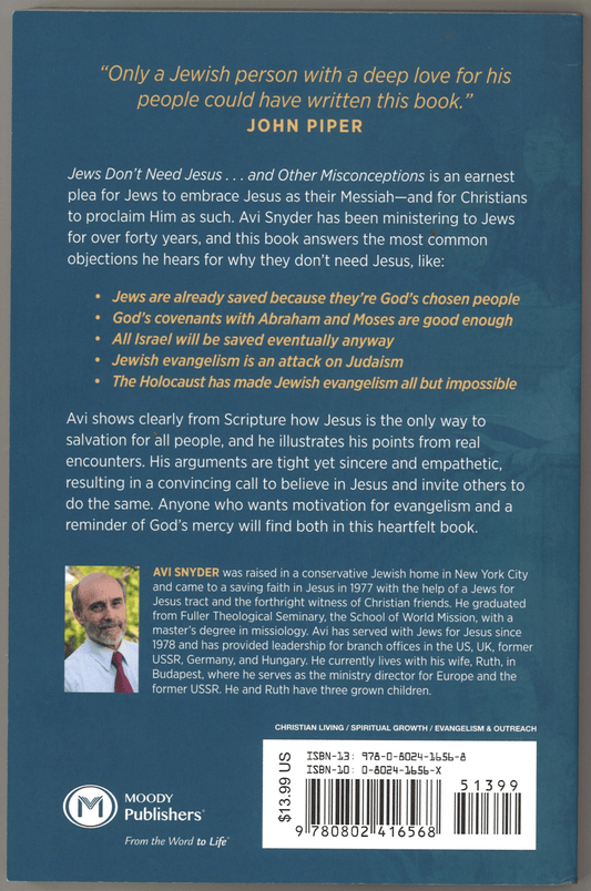 Jews Don't Need Jesus. . .and other Misconceptions: Reflections of a Jewish Believer - The Bookstore