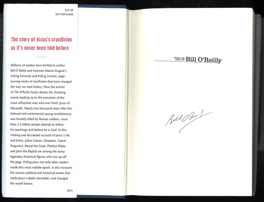 Killing Jesus: A History (Signed) - The Bookstore