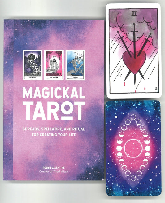 Magickal Tarot Guidebook and Deck: Spreads, Spellwork, and Ritual for Creating Your Life Robyn Valentine, Stasia Burrington