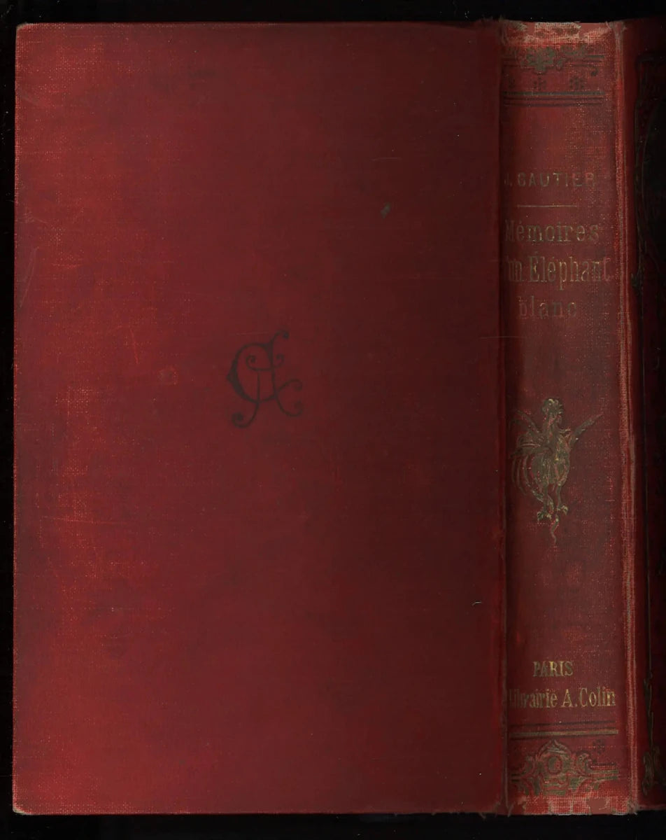 Mémoires d'un Éléphant blanc (1910) French - The Bookstore