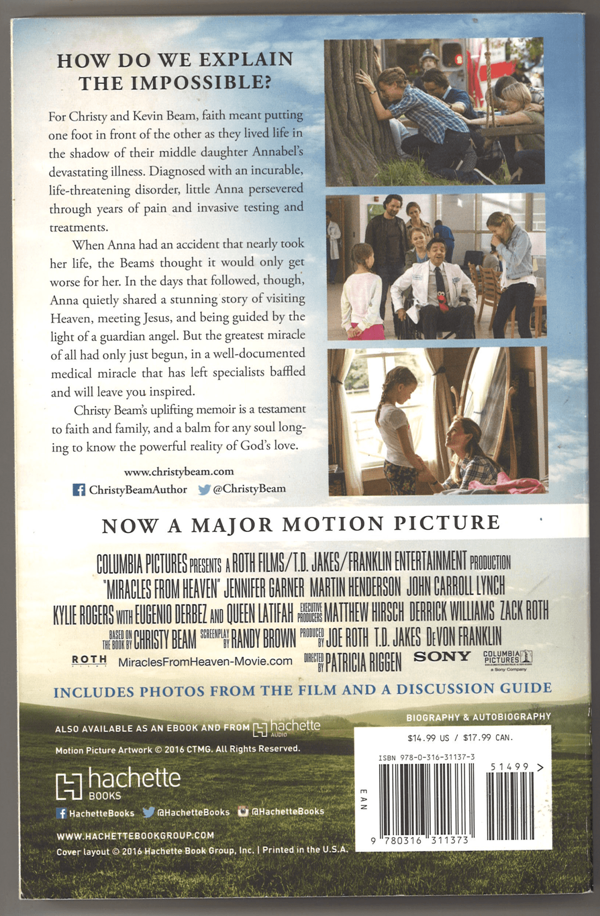 Miracles from Heaven: A Little Girl and Her Amazing Story of Healing - The Bookstore