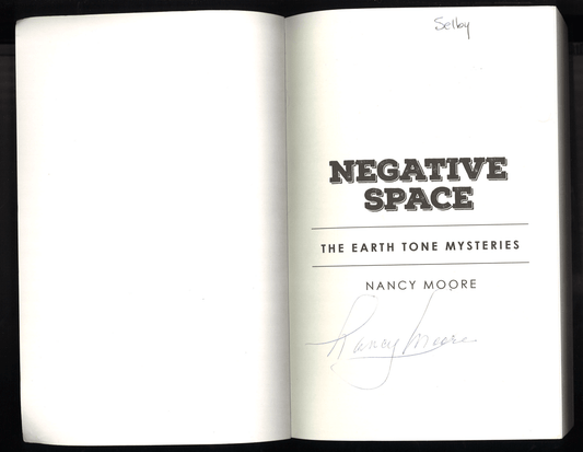 Negative Space: The Earth Tone Mysteries (Signed Copy) - The Bookstore