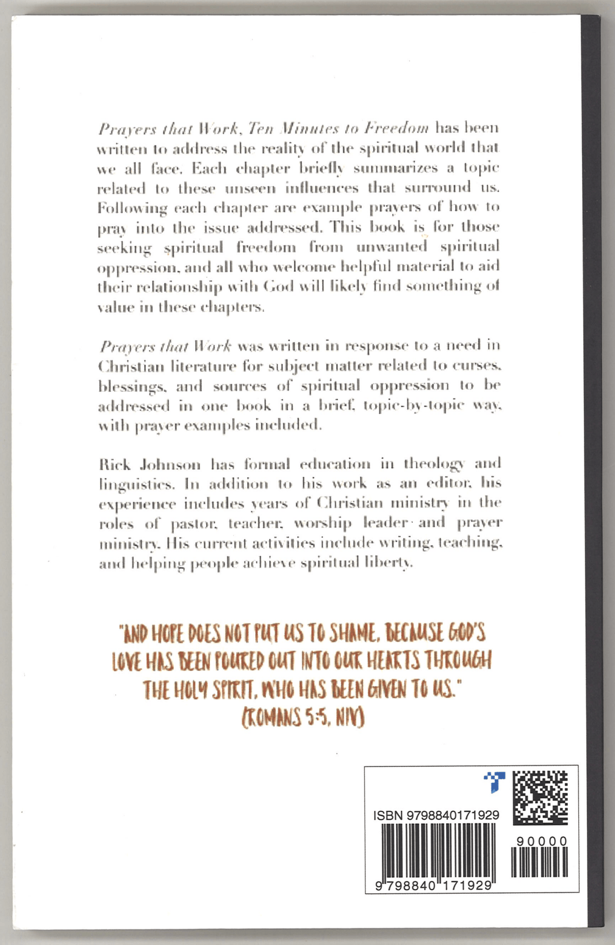 Prayers that Work: Ten Minutes to Freedom - The Bookstore