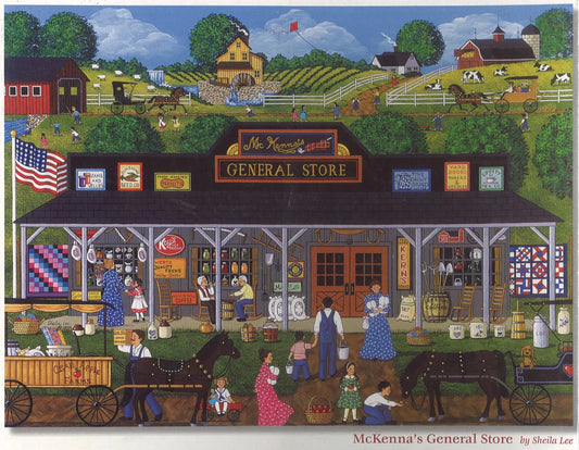 Puzzle: McKenna's General Store - Sheila Lee (1000pcs) - The Bookstore