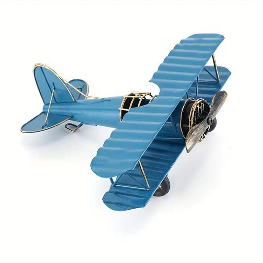 Retro Iron Aircraft Model - A Timeless Piece of Creative Home and Office Decor TaoWang