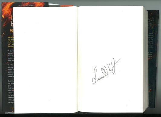 Smolder (Anita Blake, Vampire Hunter novel) (Signed) Laurell K. Hamilton