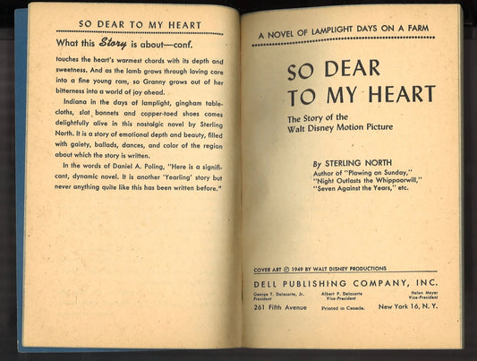 So Dear To My Heart - The Bookstore