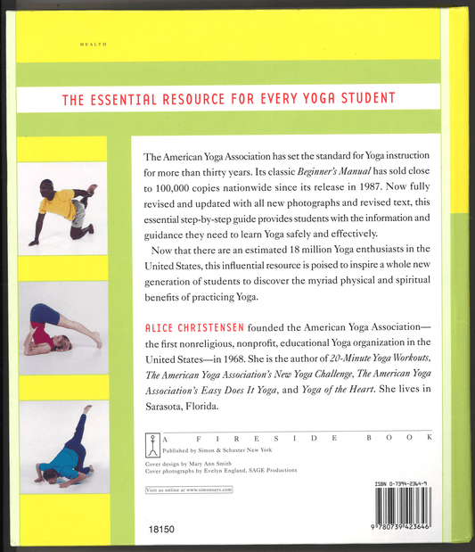 The American Yoga Association's Beginner's Manual - The Bookstore