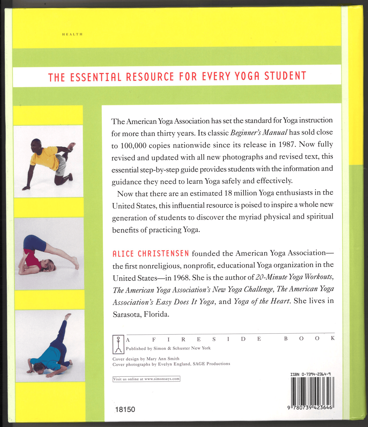 The American Yoga Association's Beginner's Manual - The Bookstore
