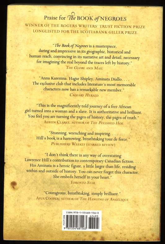 The Book of Negroes by Lawrence Hill - The Bookstore