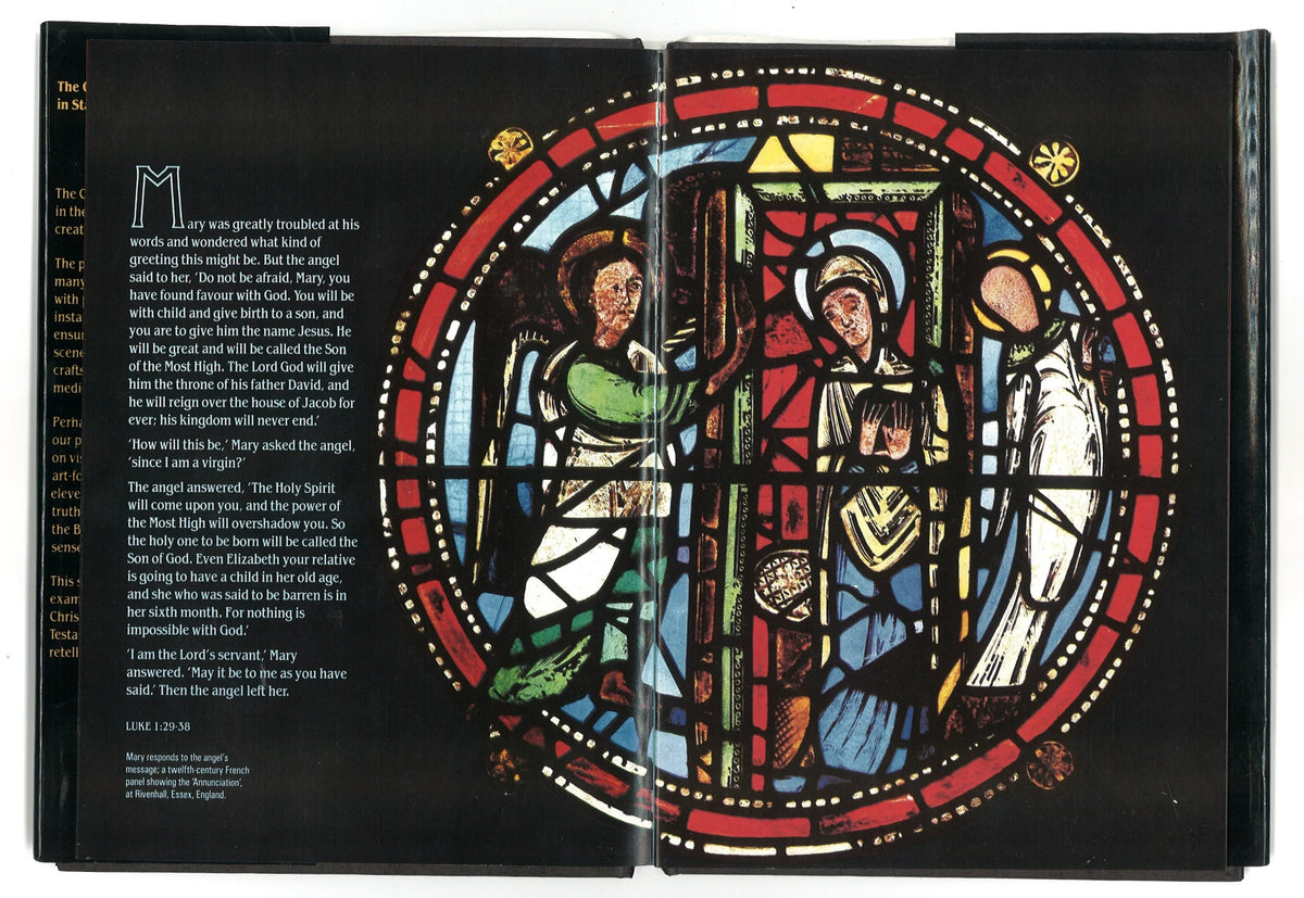 The Christmas Story in Stained Glass Laura Lushington