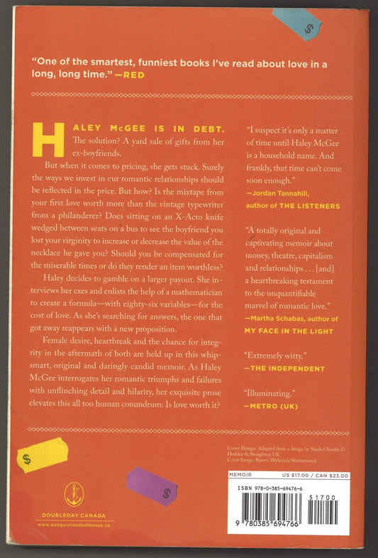 The Ex - Boyfriend Yard Sale: Finding a Formula for the Cost of Love (Signed) - The Bookstore