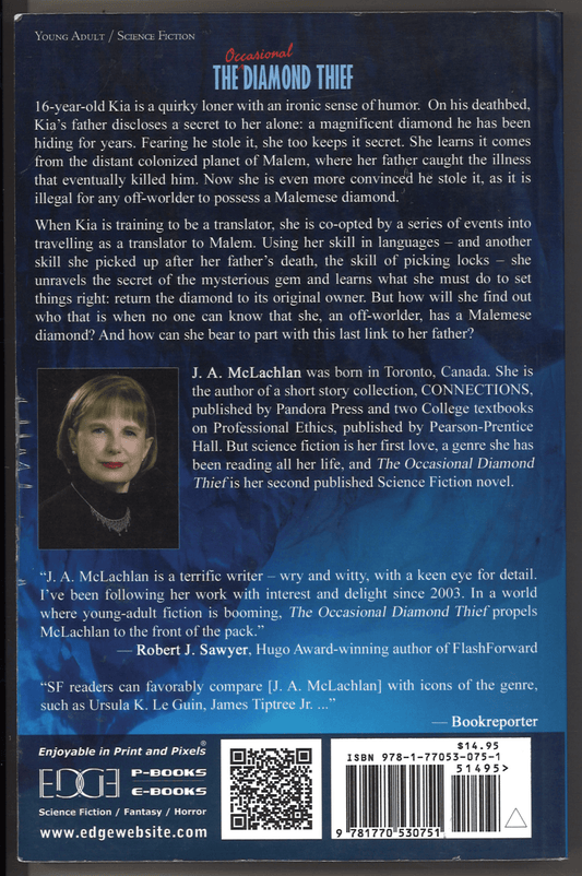 The Occasional Diamond Thief (Signed) - The Bookstore