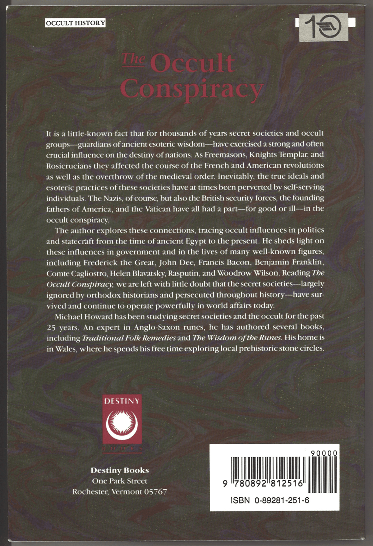 The Occult Conspiracy: Secret Societies - Their Influence and Power in World History - The Bookstore