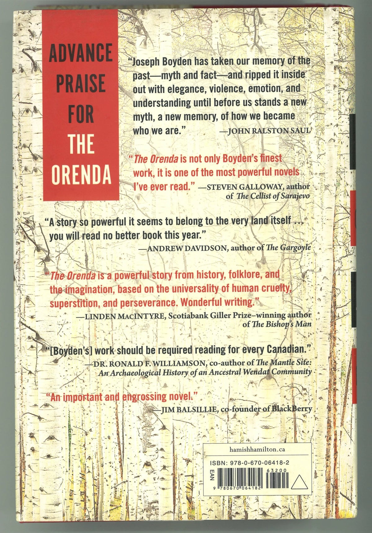 The Orenda - The Bookstore