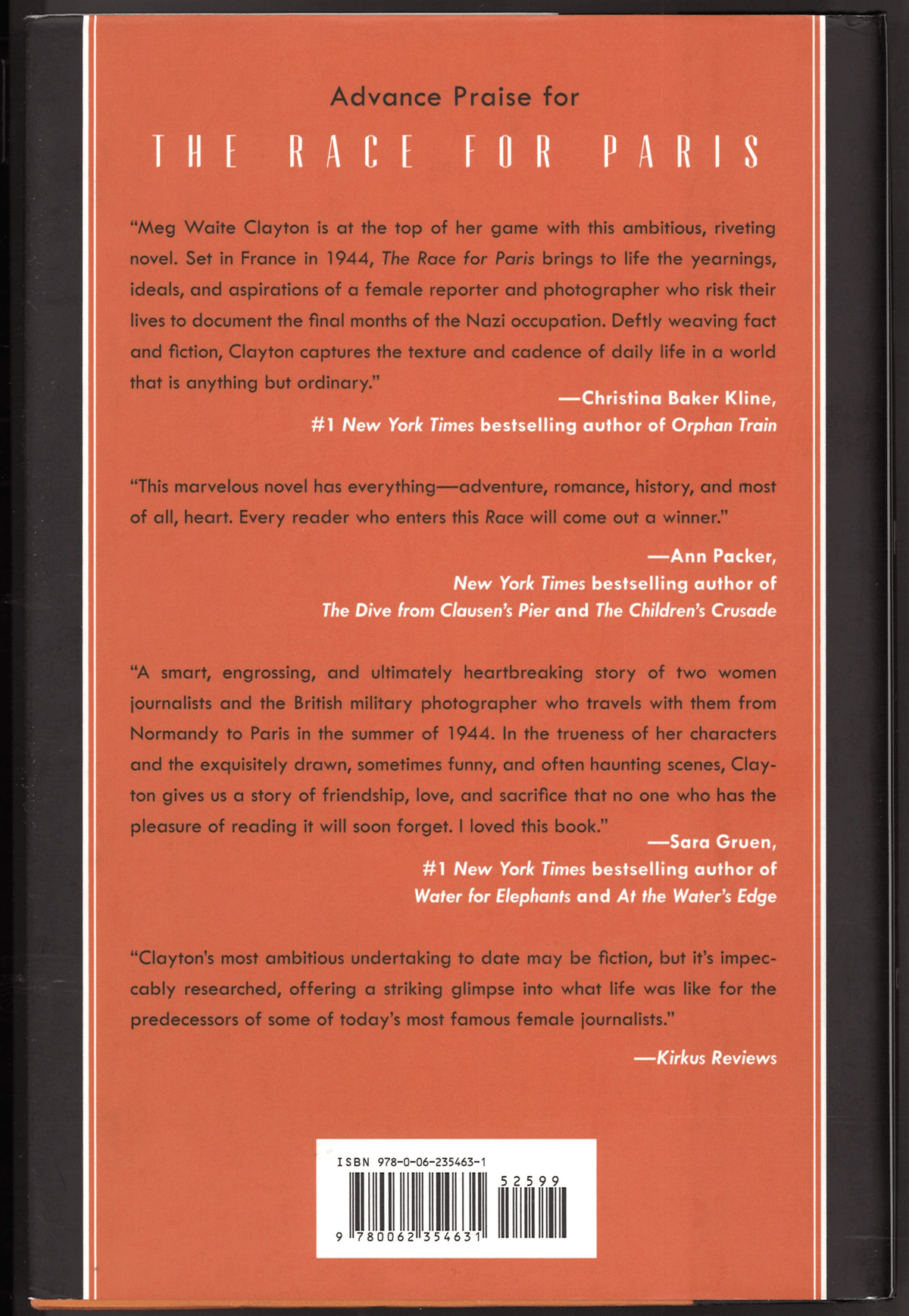 The Race for Paris: A Novel - The Bookstore