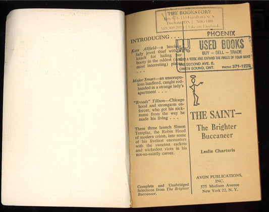 The Saint: The Brighter Buccaneer (1956) - The Bookstore