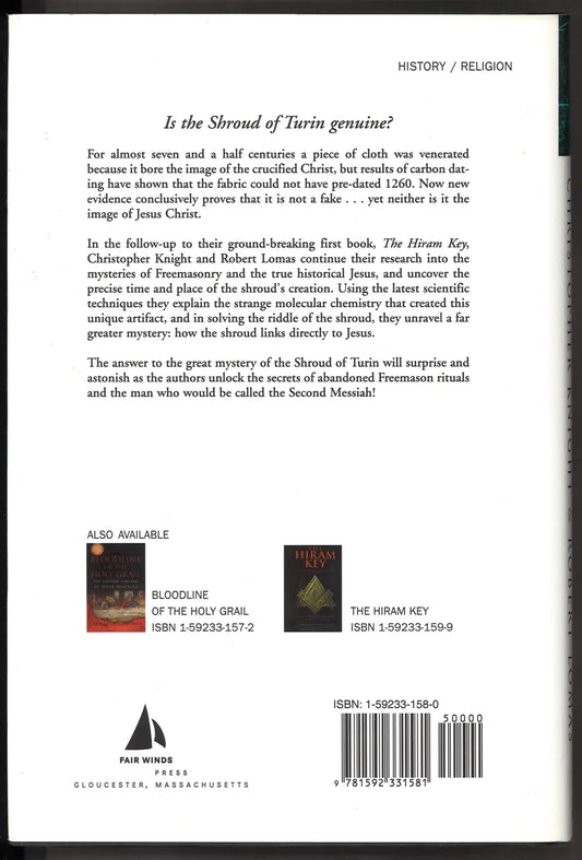 The Second Messiah: Templars, the Turin Shroud and the Great Secret of Freemasonry - The Bookstore