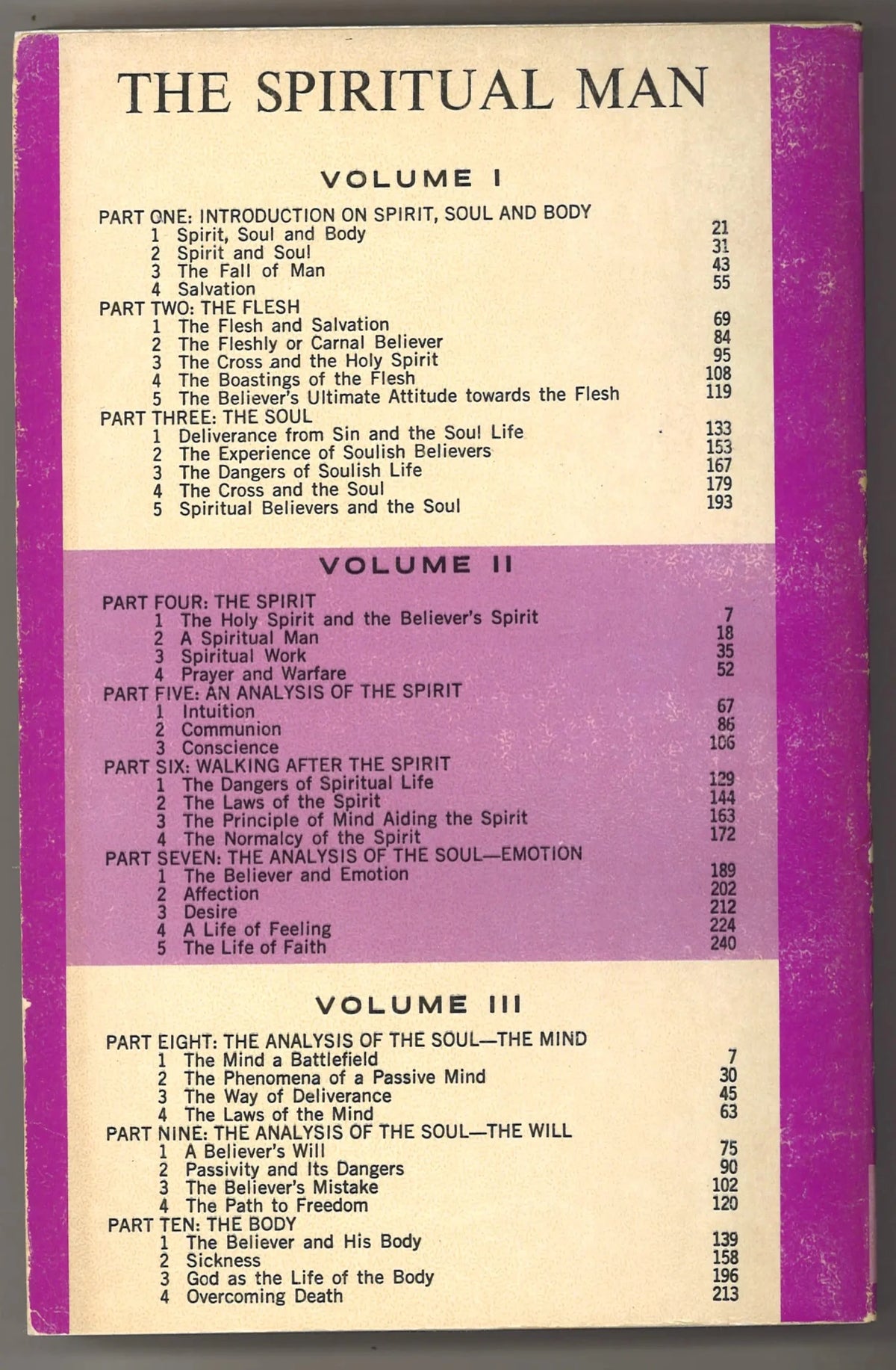 The Spiritual Man Volume Two (1968) - The Bookstore