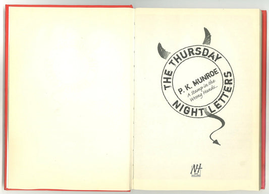 The Thursday Night Letters: A Stamp In The Wrong Hands... P. K. Munroe