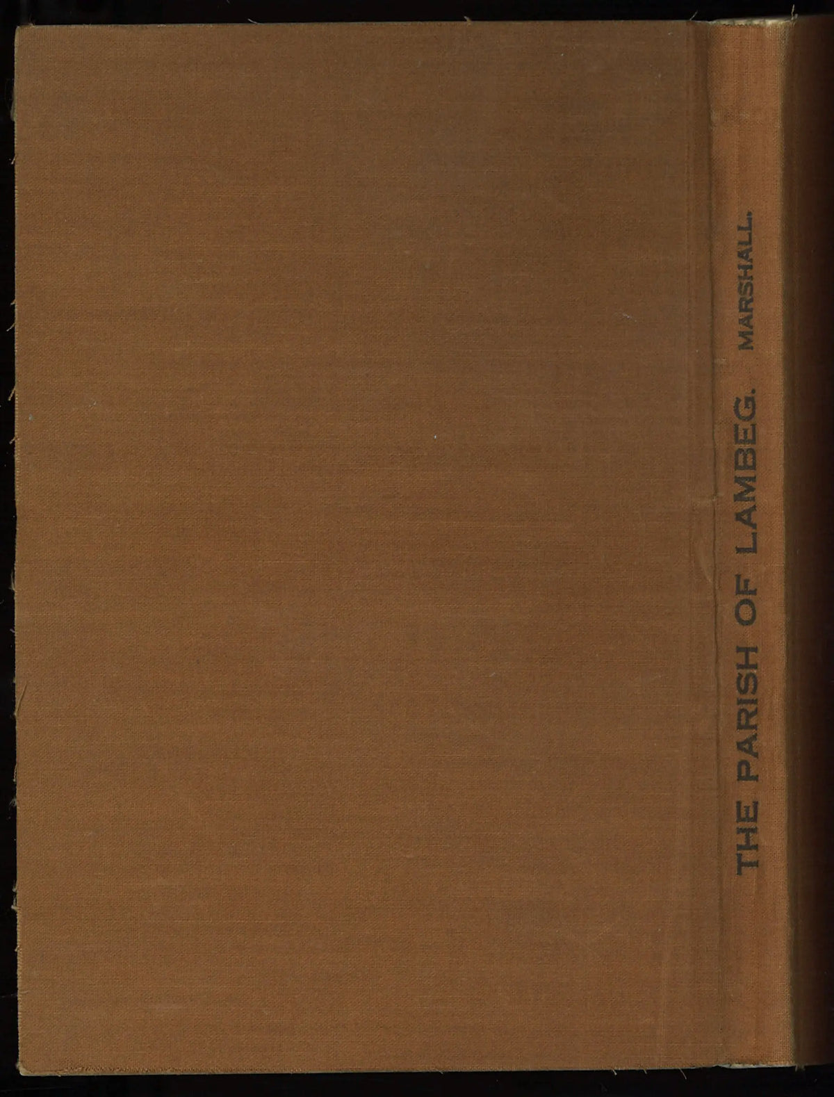 The Parish of Lambeg by Rev. H. C. Marshall – 1933