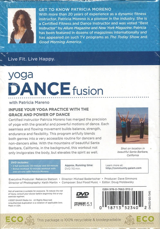 Yoga Dance Fusion DVD My Store