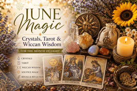 June Magic: Crystals, Tarot & Wiccan Wisdom for the Month of Light - The Bookstore