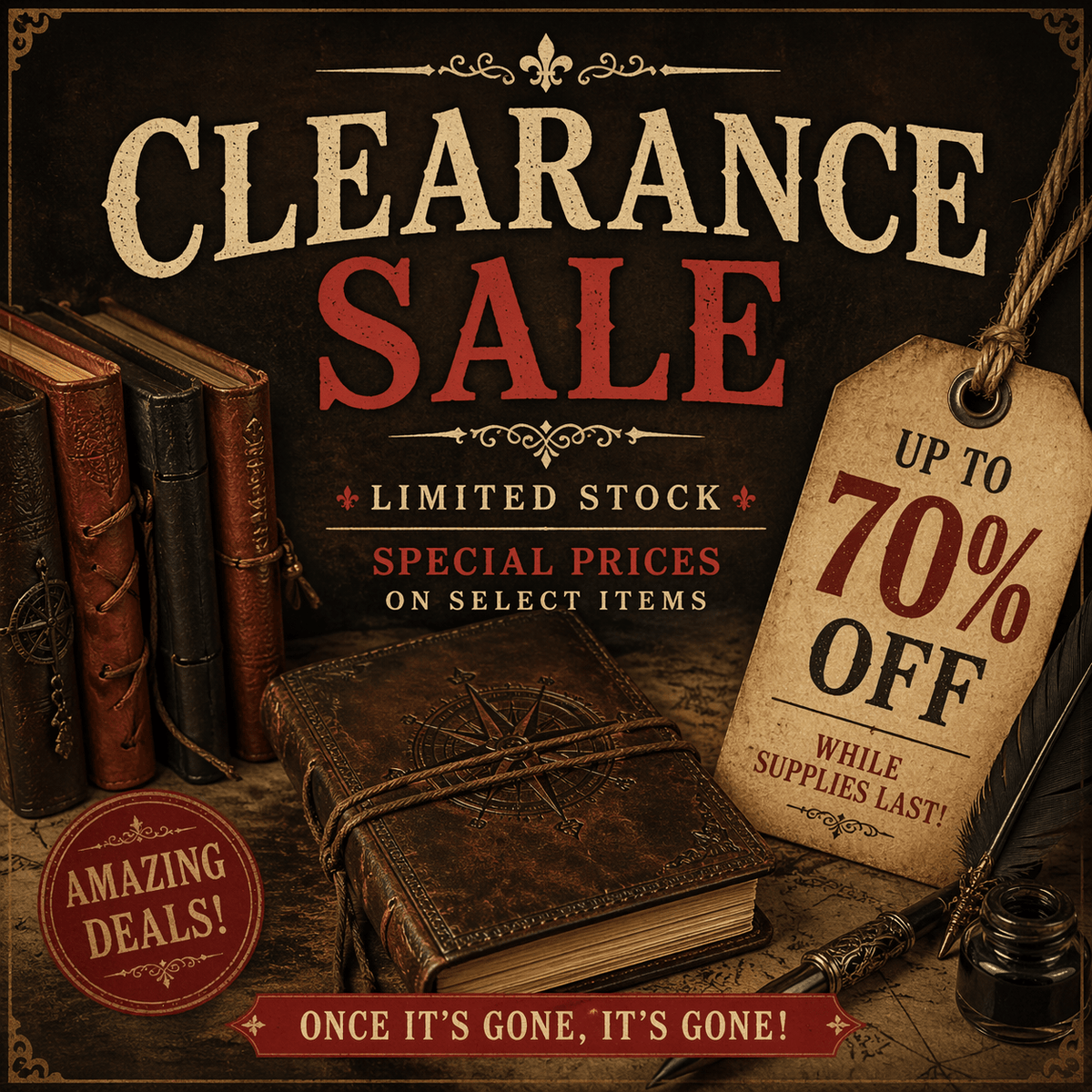 Clearance - The Bookstore