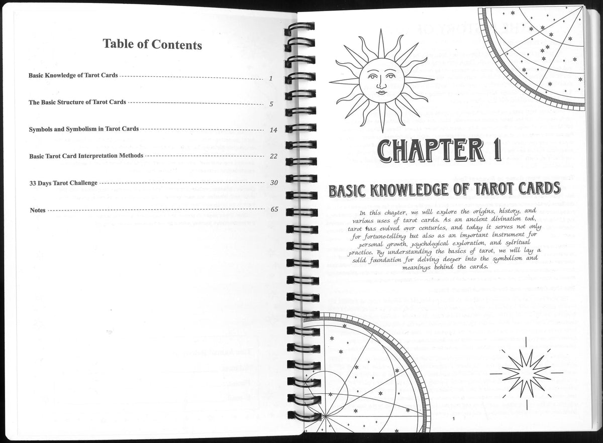 33 Days of Tarot - Journal Kore Studio