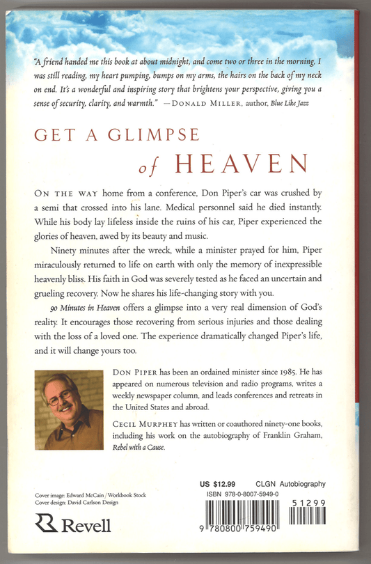 90 Minutes in Heaven: A True Story of Death and Life - The Bookstore