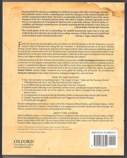 A Brief Introduction to the New Testament - Second Edition - The Bookstore