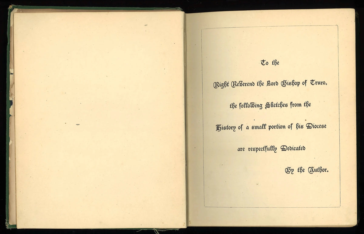 A Short History of Penzance, S. Michael's Mount, S. Ives, and The Land's End District (1878) - The Bookstore