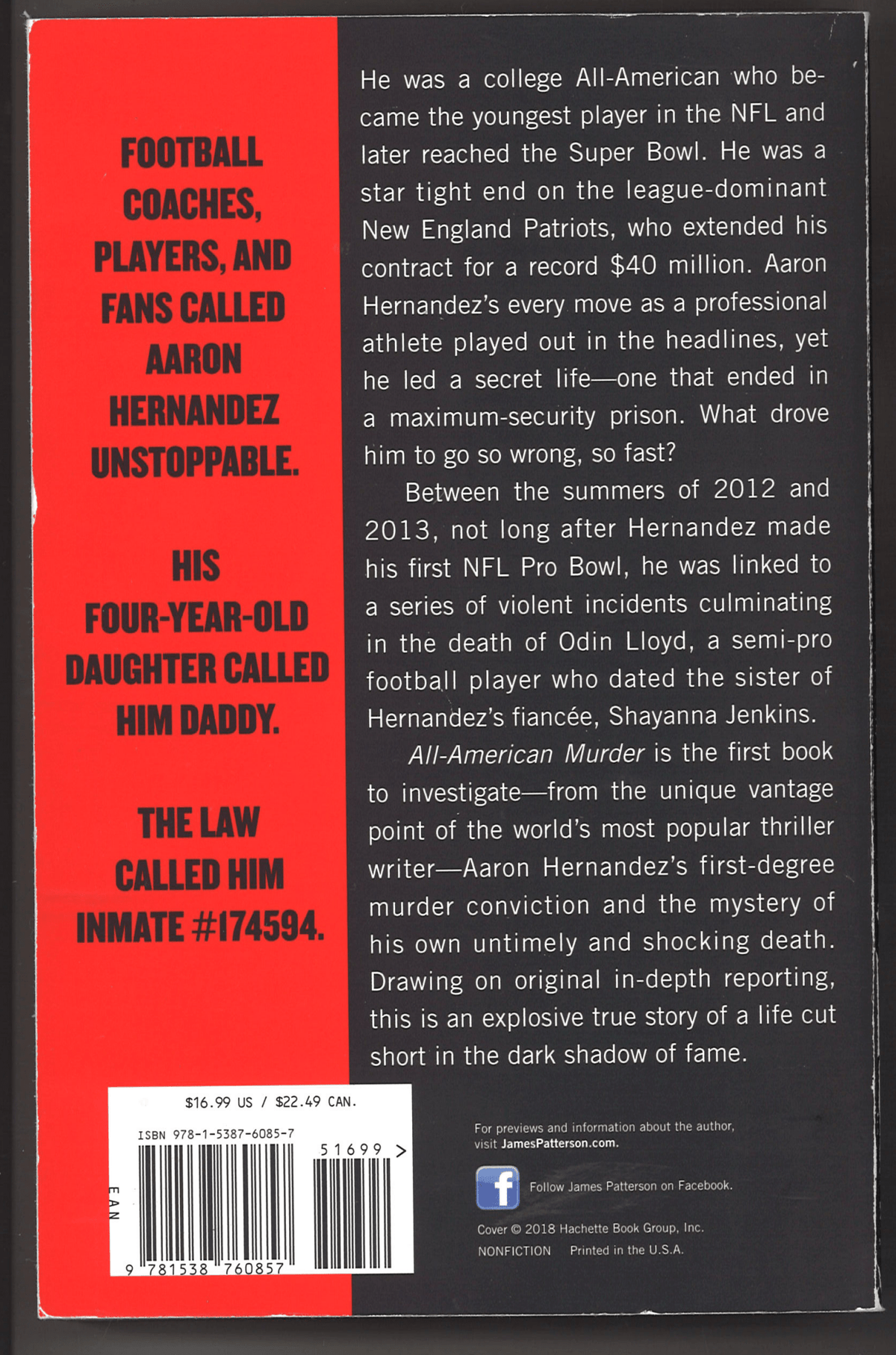 All - American Murder: The Rise and Fall of Aaron Hernandez - The Bookstore