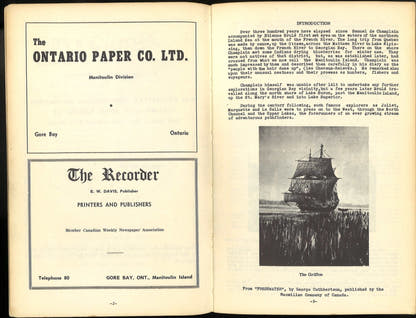 An Historical Sketch of the Manitoulin Jean H. Haines