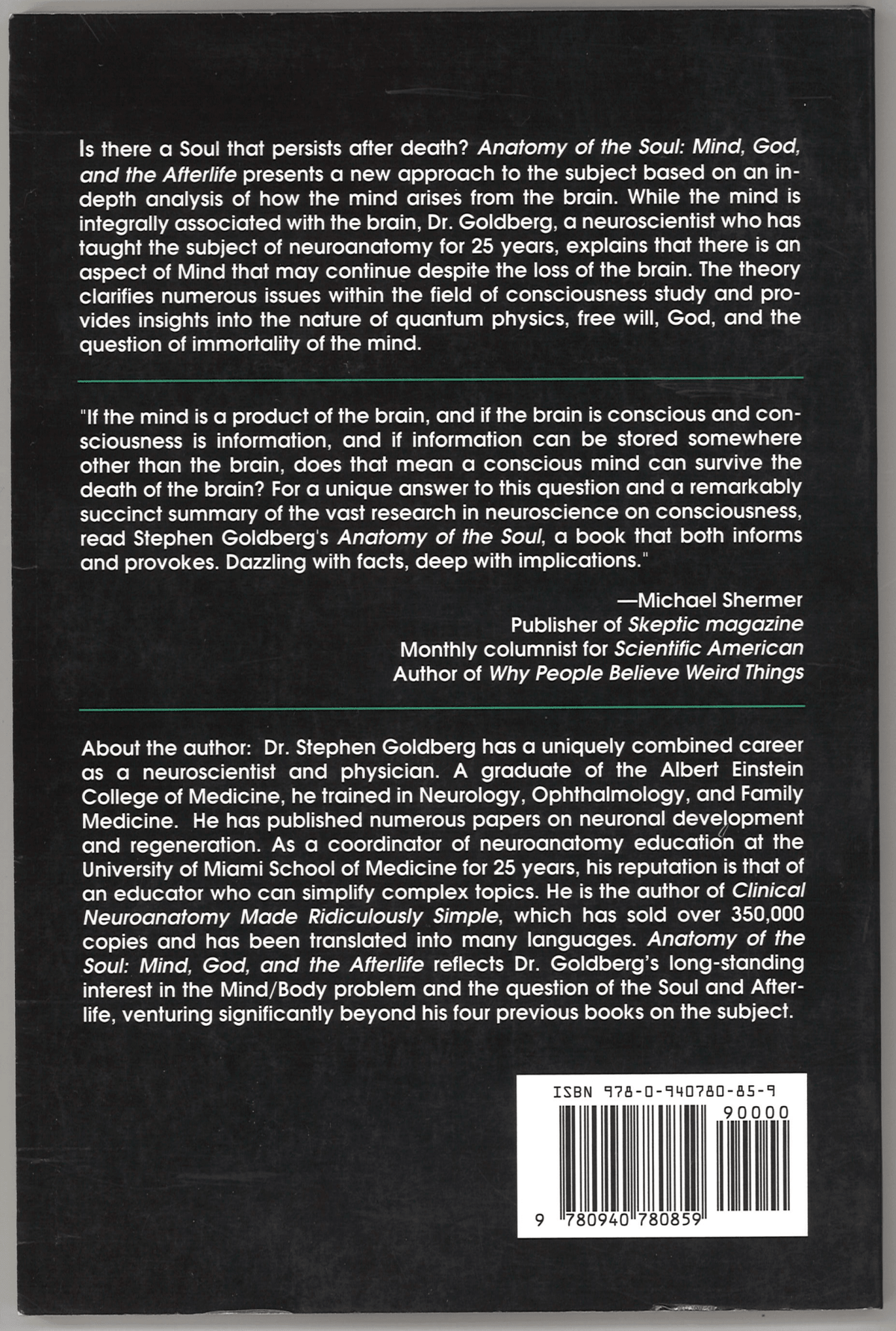 Anatomy of the Soul: Mind, God, and the Afterlife - The Bookstore