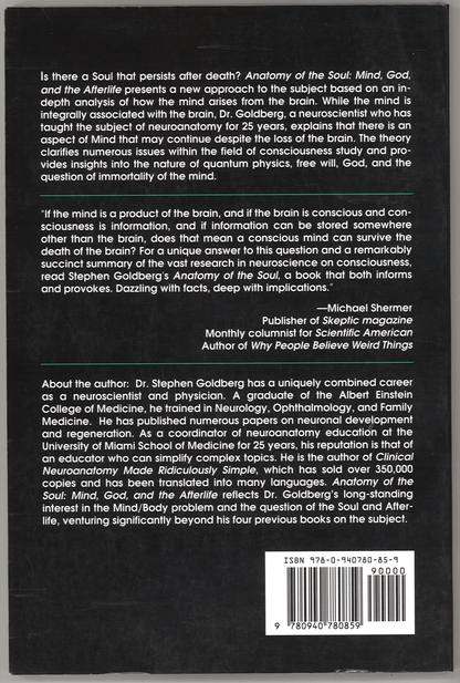 Anatomy of the Soul: Mind, God, and the Afterlife - The Bookstore