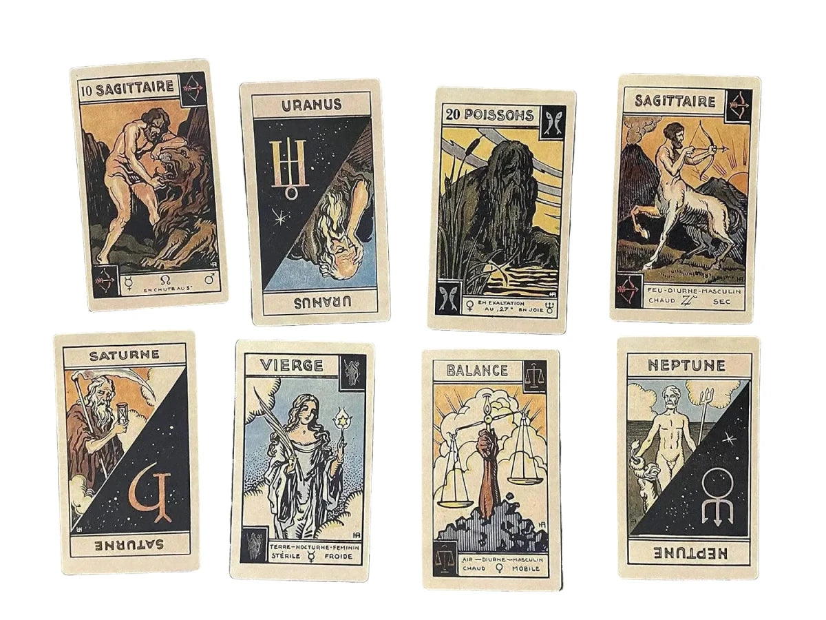 Astrological Tarot Deck and Guide: A Vintage Astrology Tarot for Daily Divination - The Bookstore