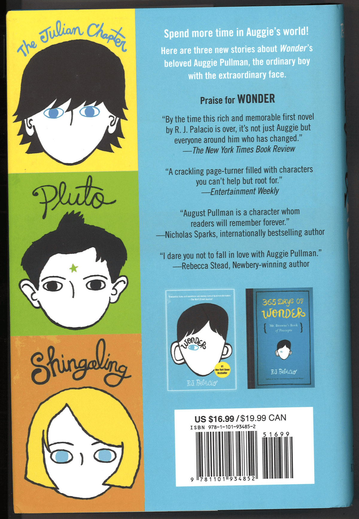 Auggie & Me: Three Wonder Stories - The Bookstore